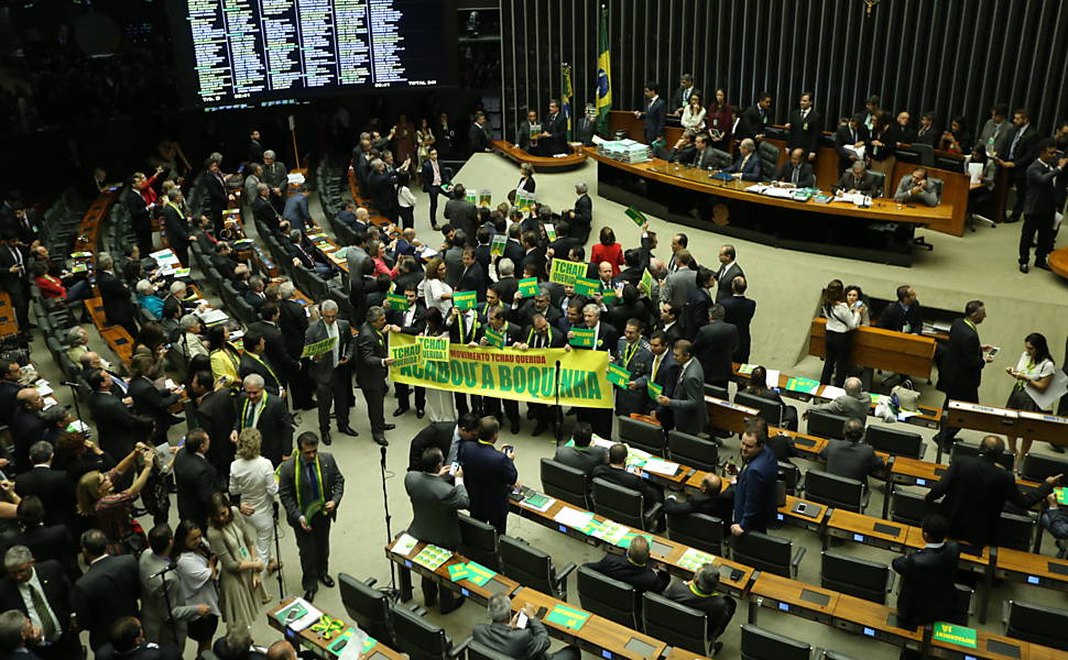 Votao do impeachment da presidente Dilma Rousseff