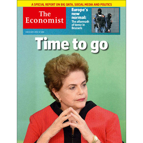 Brasil nas capas da britânica 'The Economist