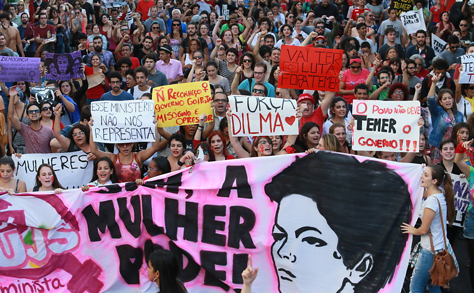Manifestao Pr-Dilma em So Paulo