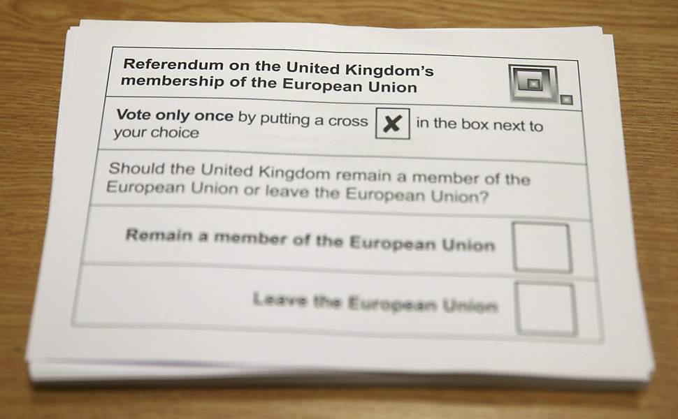 Votao do plebiscito do "Brexit"