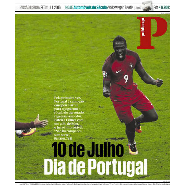 Portugal nas capas dos jornais