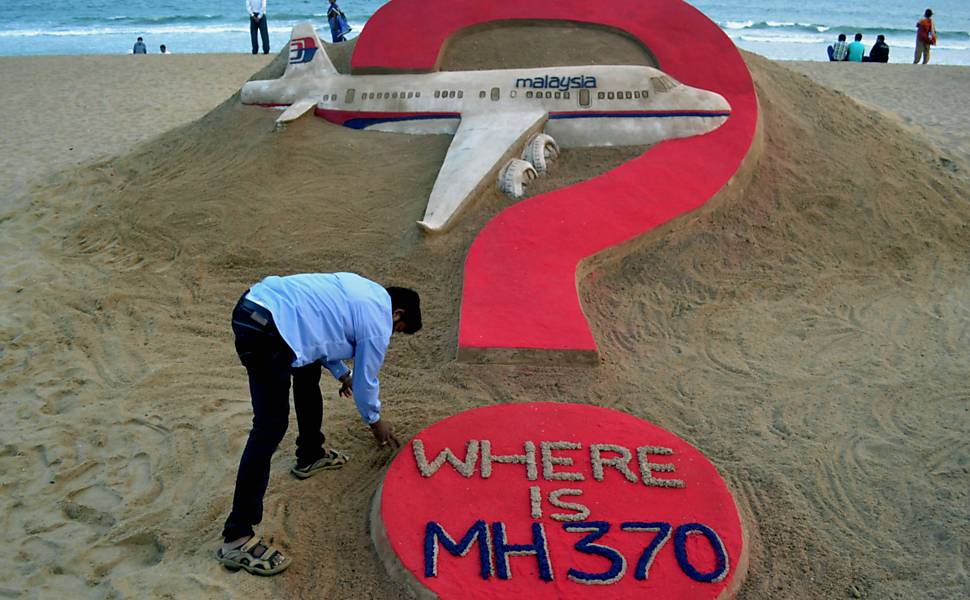 Resultado de imagem para voo MH370, da Malaysia Airlines