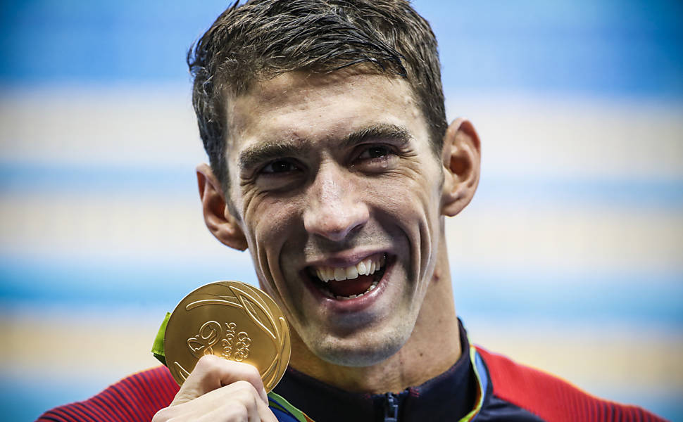 Michael Phelps na Rio-2016
