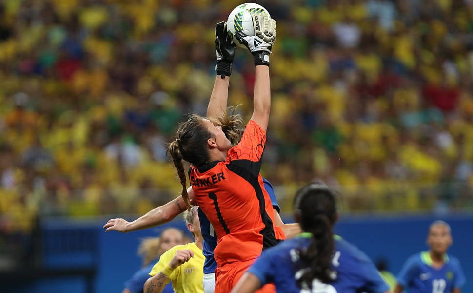 Futebol feminino: Brasil x África do Sul