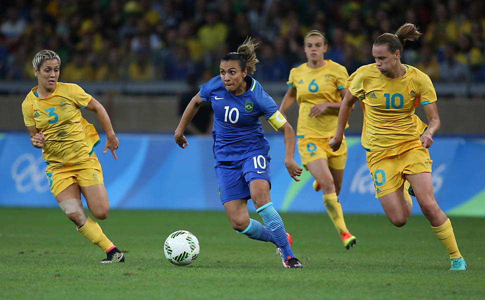 Futebol feminino: Brasil x Austrlia