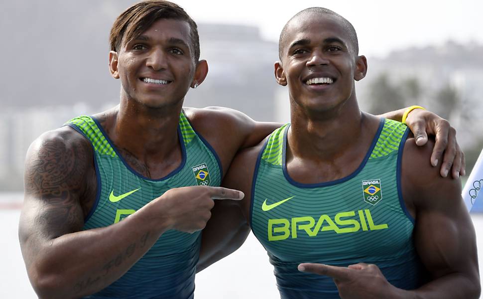Isaquias Queiroz e Erlon de Souza na Rio-2016