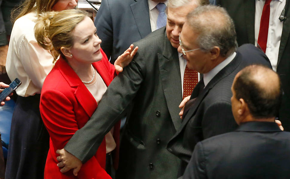 2 dia da votao do impeachment da presidente Dilma Rousseff