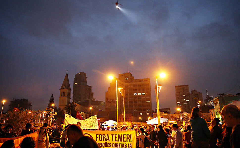 Manifestao Fora Temer em So Paulo