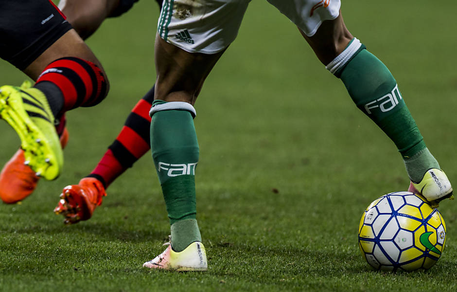 Jogo entre Palmeiras x Flamengo