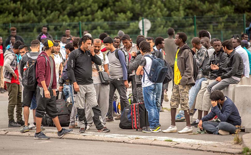 Campo de refugiados de Calais