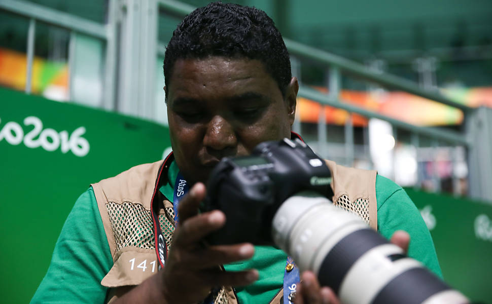 Joo Maia, fotgrafo da Paraolimpada