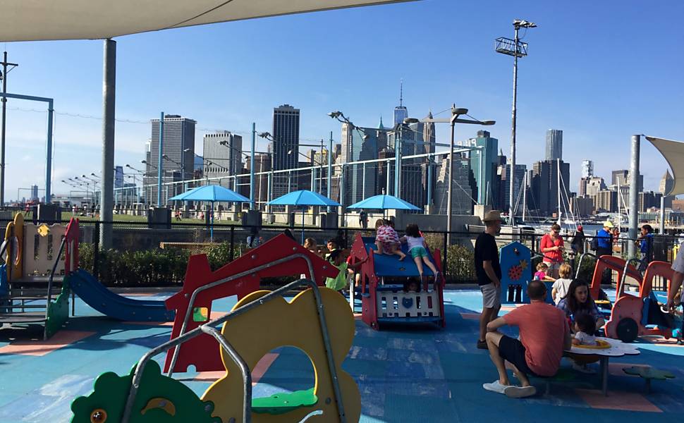 Playgrounds pblicos em Nova York