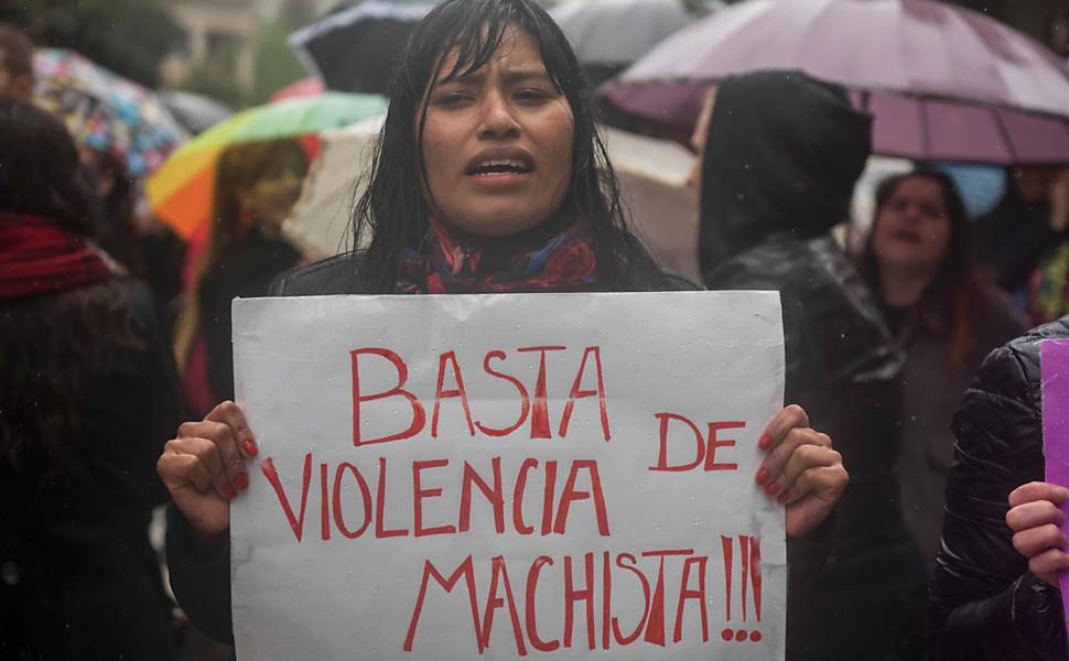 Greve de mulheres na Argentina