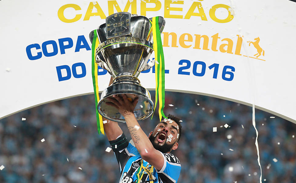"Grêmio campeão da Copa do Brasil 2016"
