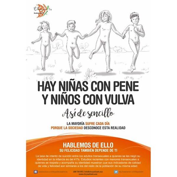 Campanha sobre transexuais na Espanha