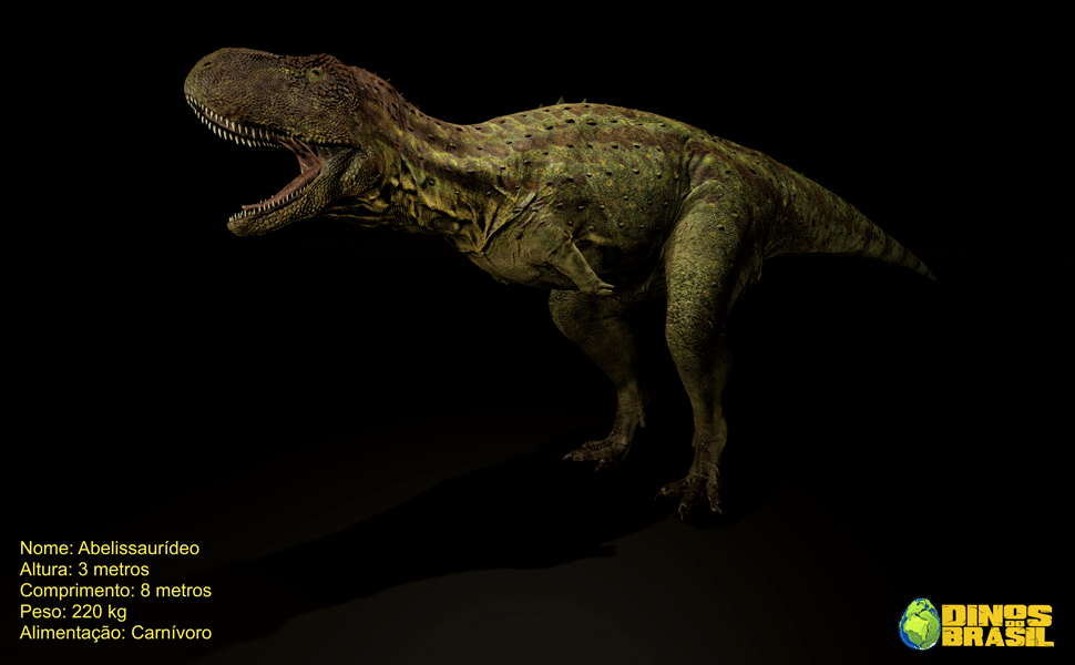 Dinossauros brasileiros em Realidade Virtual