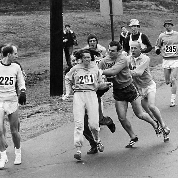 Kathrine Switzer, primeira mulher a correr a Maratona de Boston