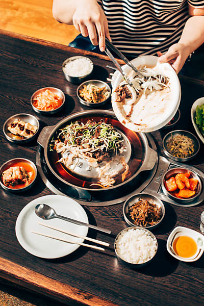 Restaurantes coreanos