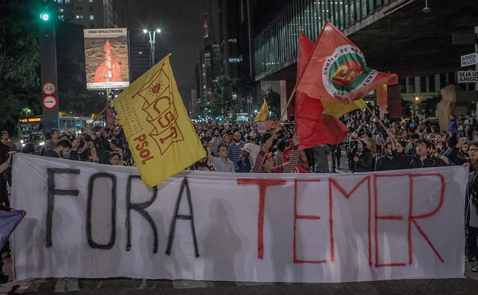 Manifestaes contra Temer