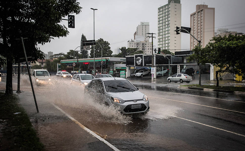Chuva forte em So Paulo