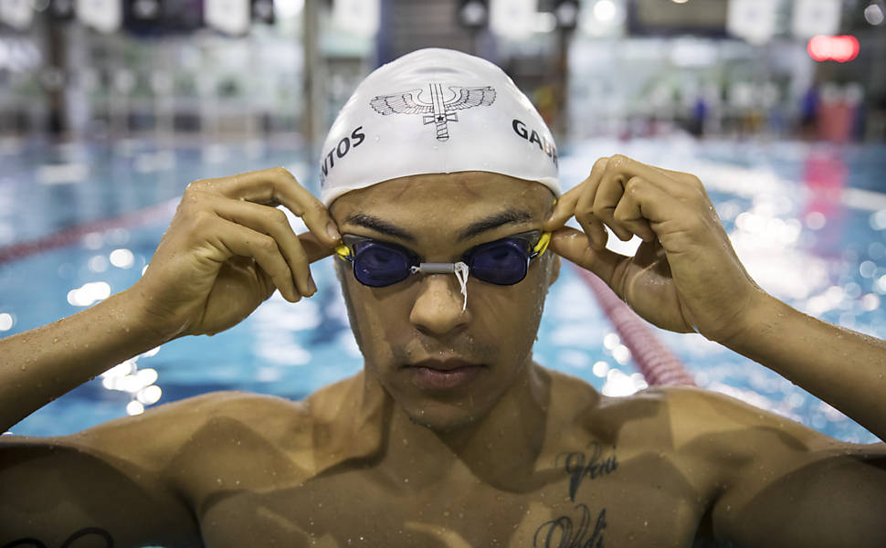 Nadador Gabriel Santos
