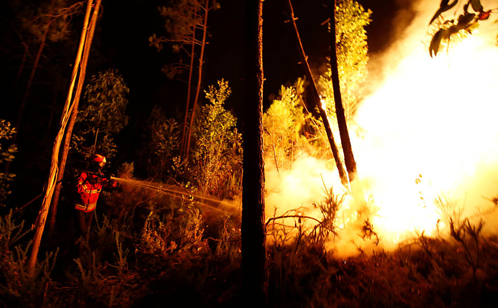 Resultado de imagem para Incêndio florestal deixa ao menos 62 mortos em Portugal