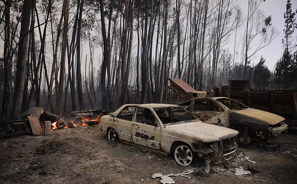 Inc�ndio florestal em Portugal