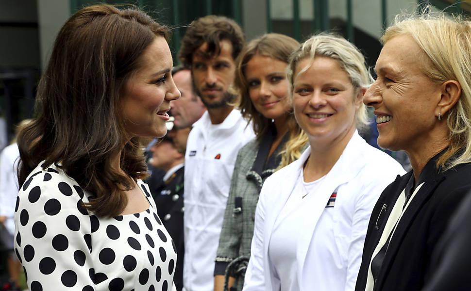 Kate Middleton em Wimbledon