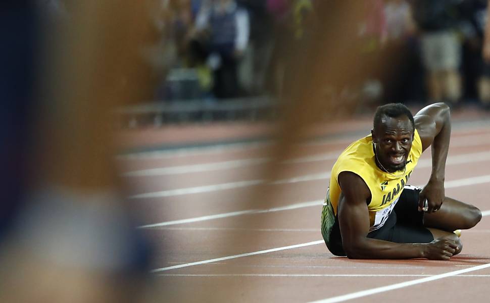Usain Bolt se lesiona
