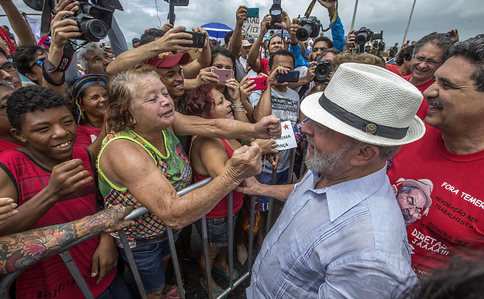 10 dia da Caravana de Lula pelo Brasil - Recife (PE)