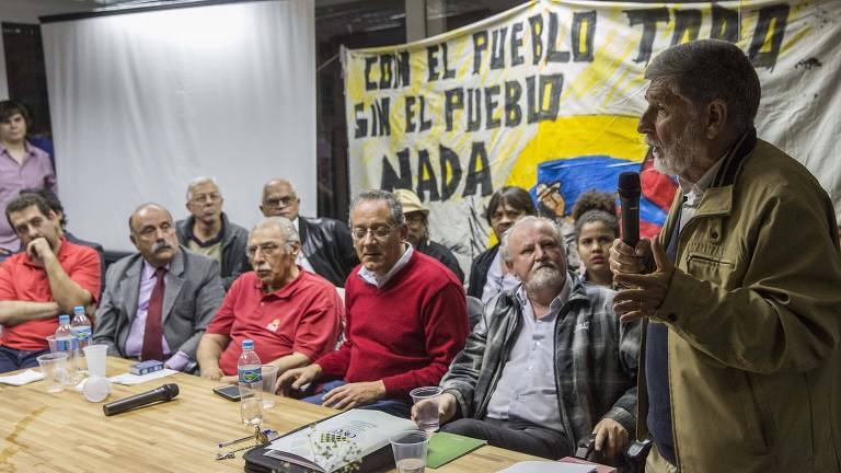 O ex-chanceler Celso Amorim participa de evento de grupos a favor de Nicols Maduro em So Paulo