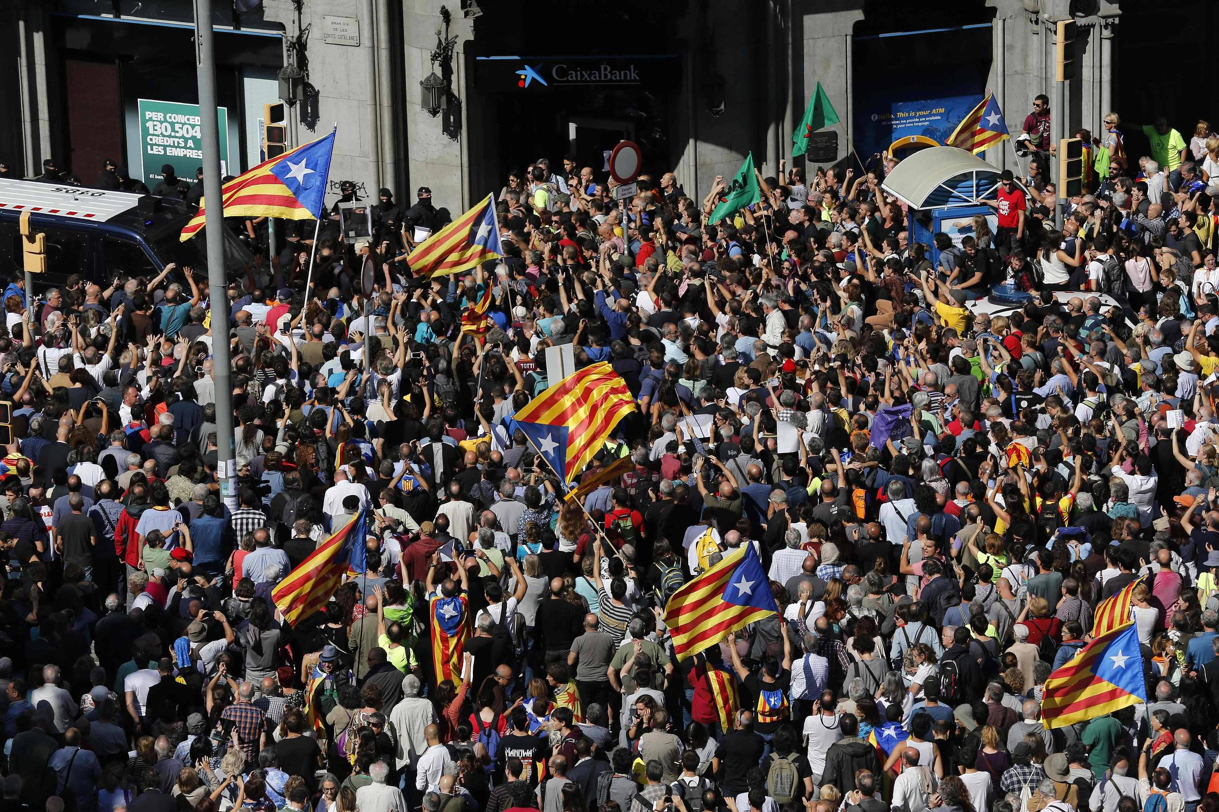 Manifesta O Pela Independ Ncia Da Catalunha Mundo