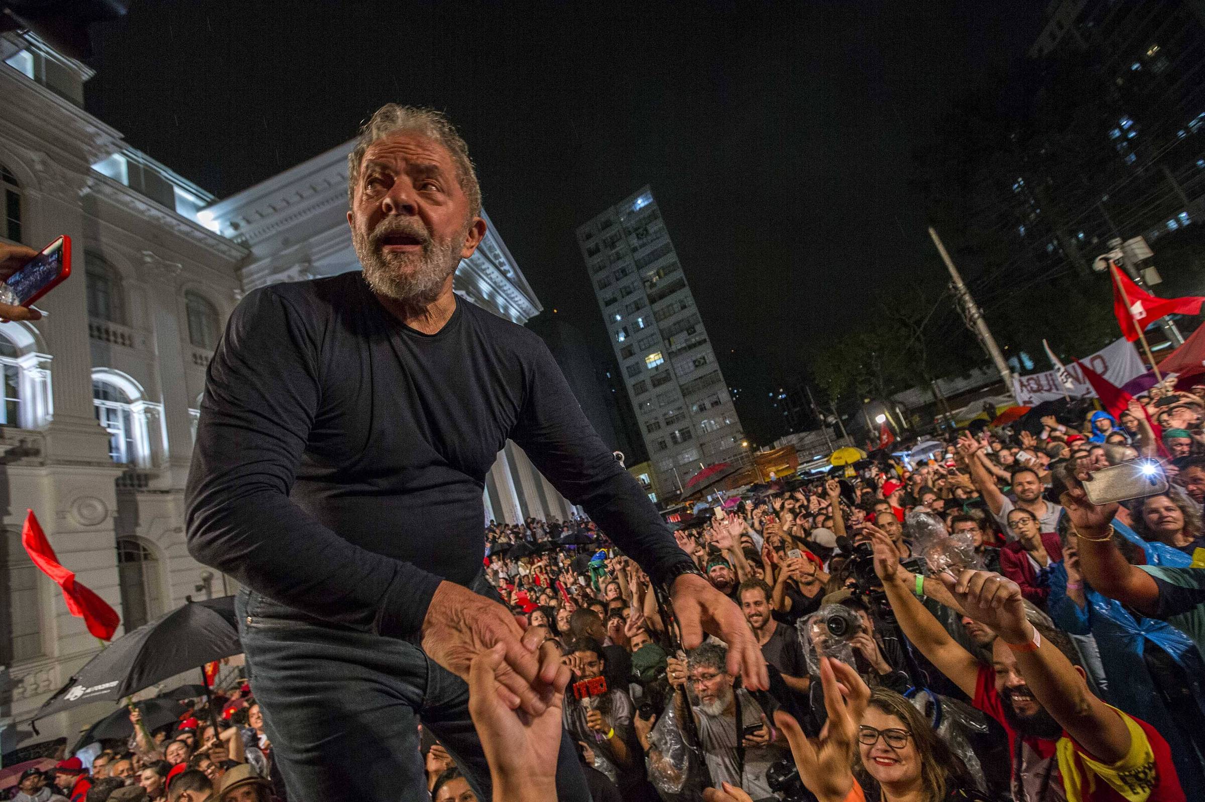 Ninguém pode dizer que o Lula é agressivo diz Lula no fim de