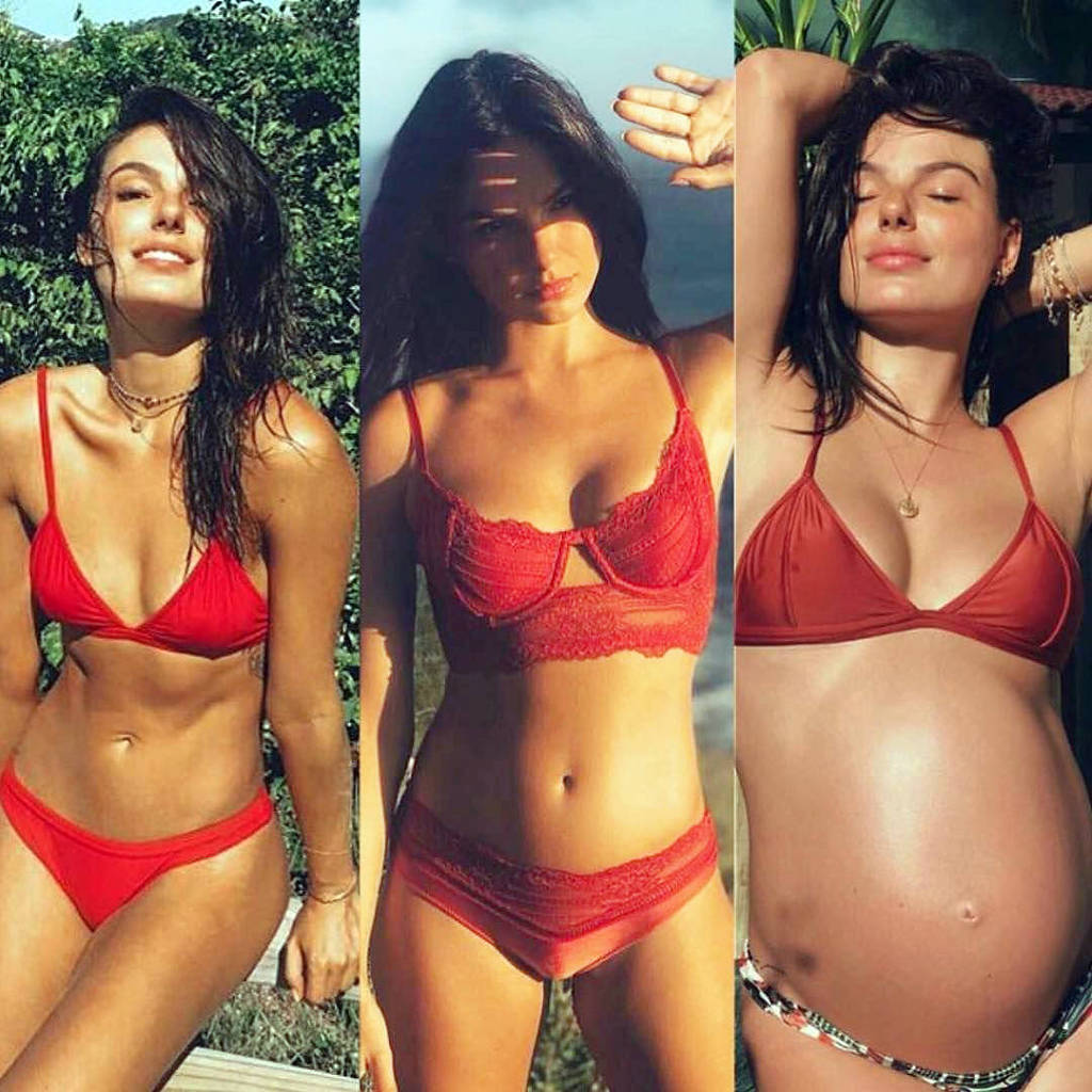 F5 Celebridades Isis Valverde posta fotos para mostrar evolução de