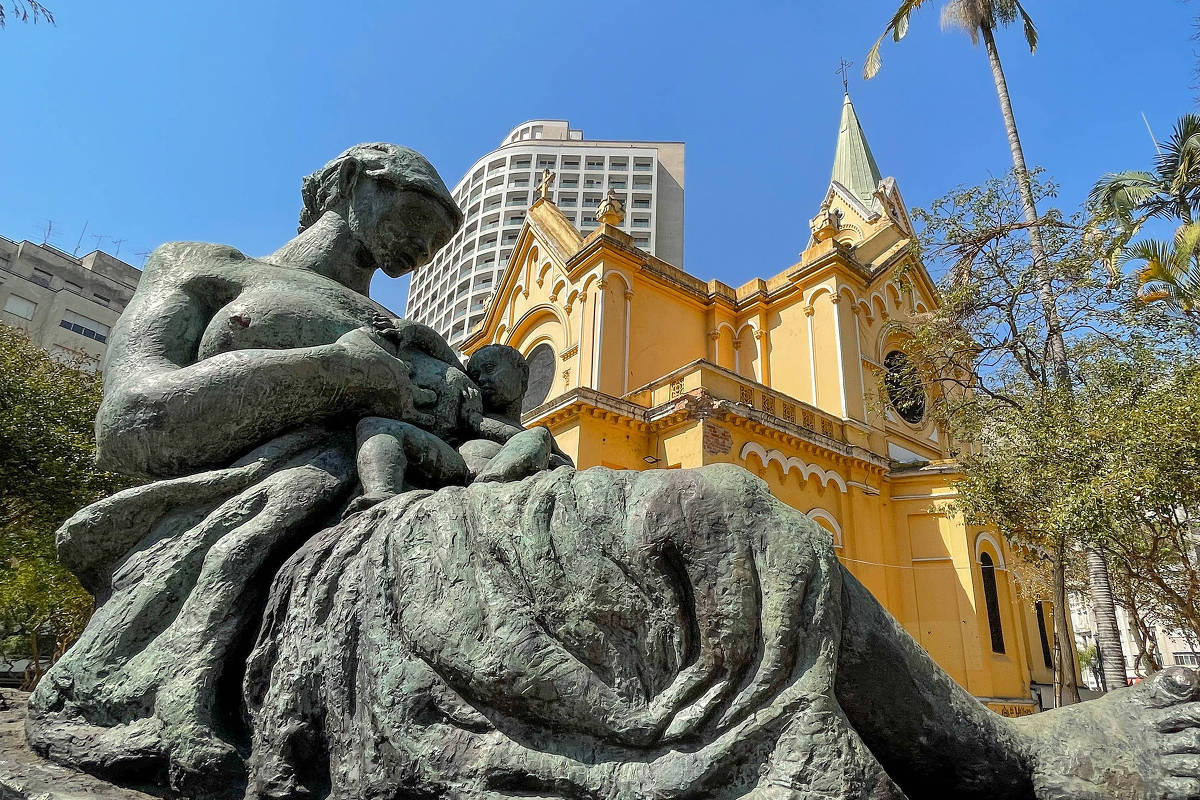 O primeiro monumento a homenagear uma mulher negra na cidade de São