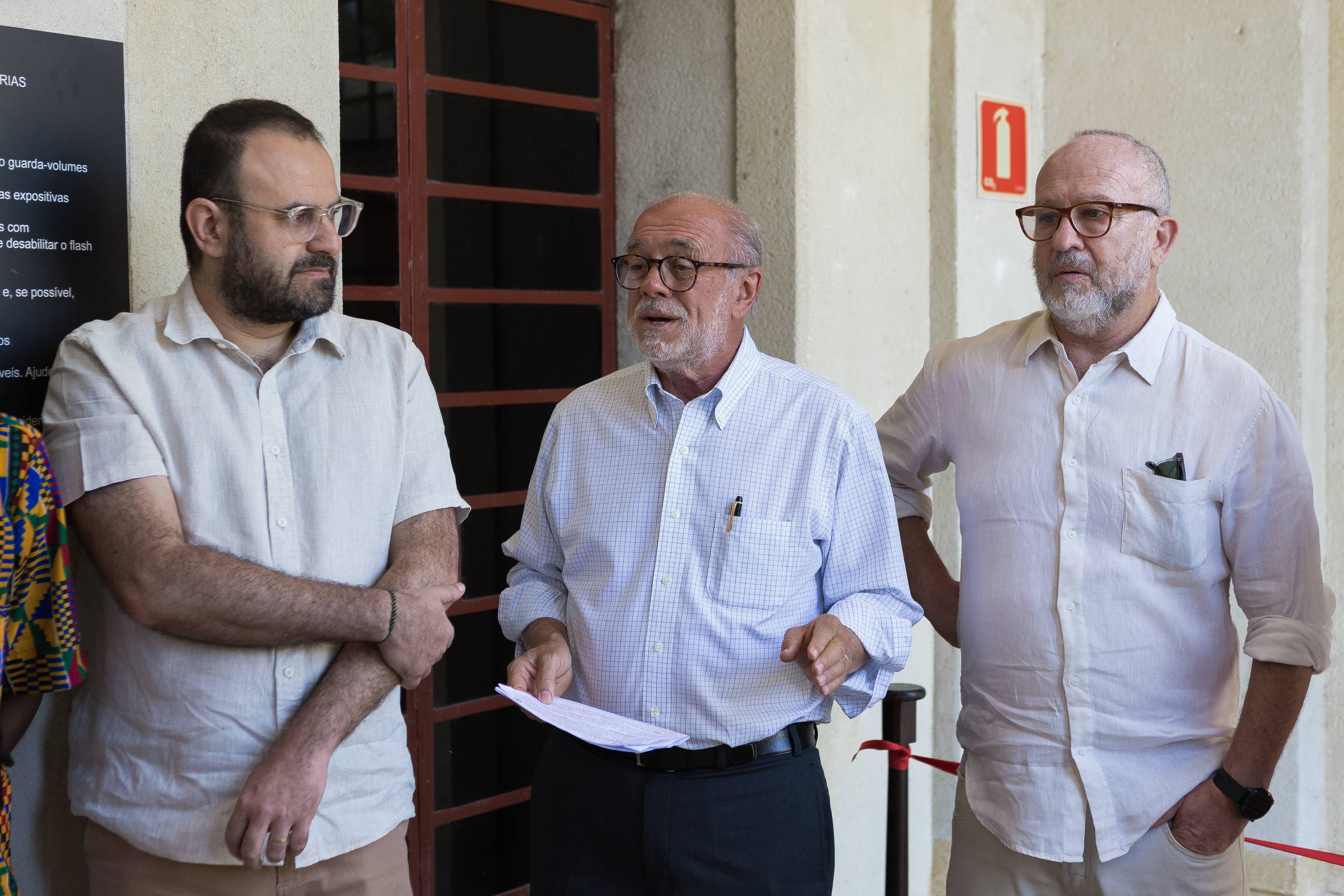 Abertura Da Exposi O Frica Em S O Paulo De Naief Haddad E Bob