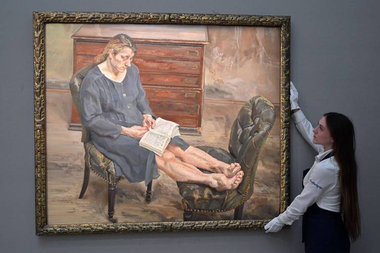 Lucian Freud Pintura De Sua Filha Pode Valer R Mi