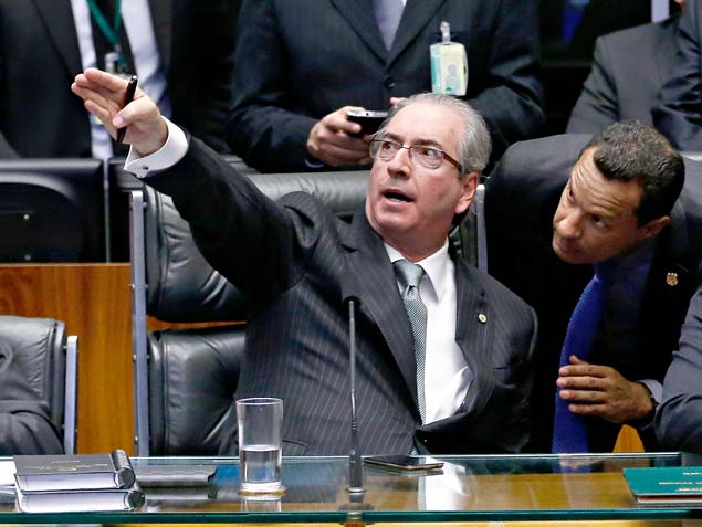 "GALERIA CAMARA" - Sesso de votao do impeachment da presidente Dilma Rousseff na cmara dos deputados. O presidente da cmara dep. Eduardo Cunha (PMDB-RJ) preside a sesso