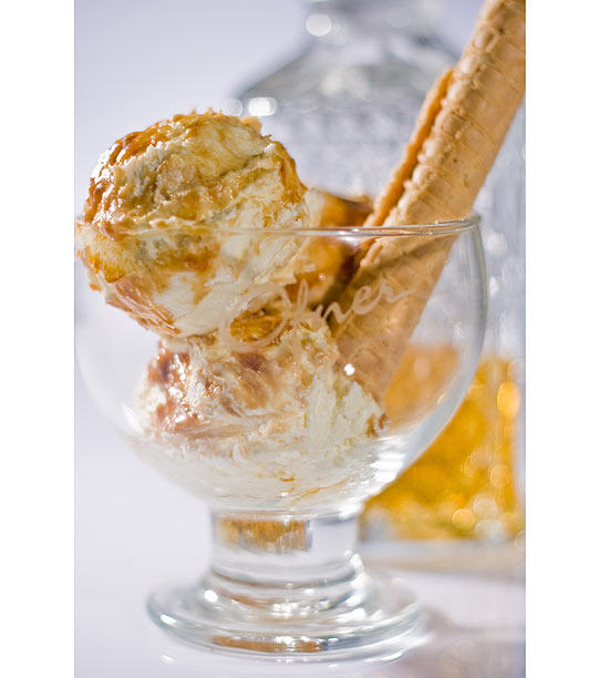 Rede de docerias Ofner lança sorvete sabor uísque (foto), que fica disponível no menu até o fim de janeiro