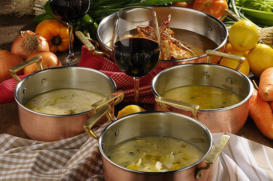 Sopa de Frutos do Mar é uma das opções do festival de sopas, que começa nesta segunda (13),no Terraço Itália