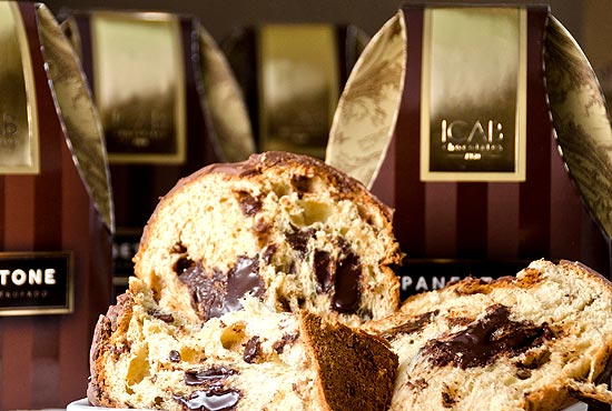 Panetone trufado (foto) com cobertura crocante é novo lançamento da marca de chocolates ICAB