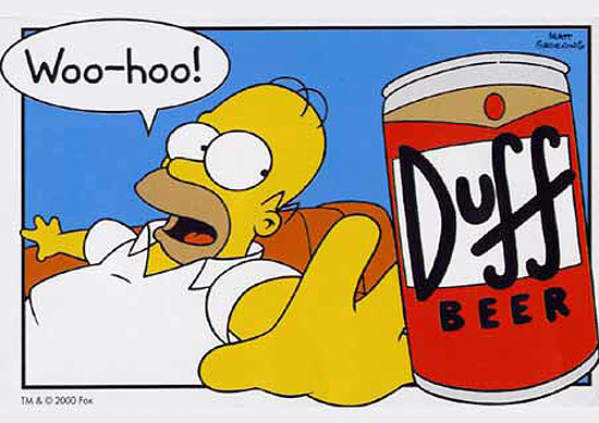 Cerveja preferida de Homer Simpson, a Duff Beer ser lanada no Chile