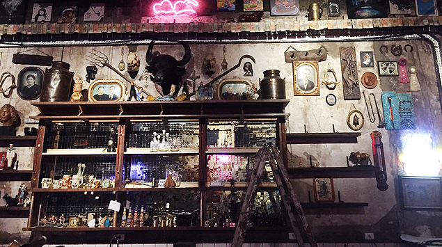 Ambiente do Jack Daniel's Saloon, bar pop-up que encerrará as atividades em 15/11