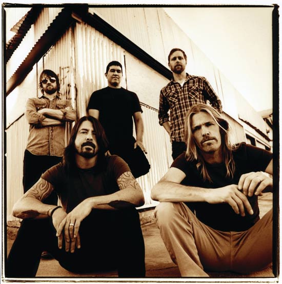 A banda Foo Fighters estar no Lollapalooza