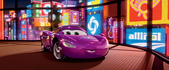 Animação "Carros 2" (foto) já está em cartaz nos cinemas e é opção para esta quinta-feira (23) de feriado