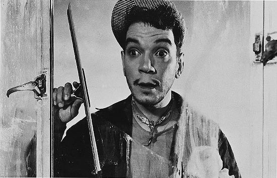 O personagem Cantinflas, criado pelo ator mexicano Mario Moreno