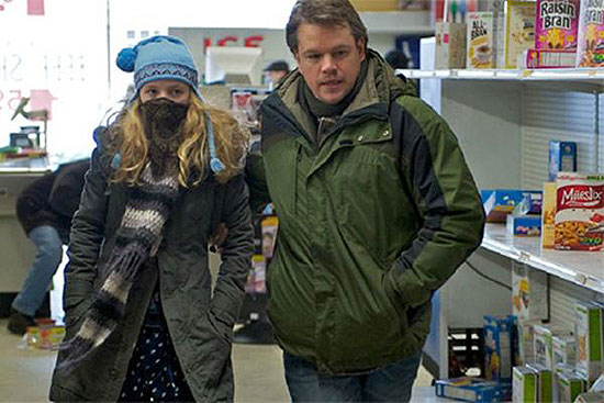 Matt Damon (foto) também está no elenco de "Contágio", que já está em cartaz nos cinemas