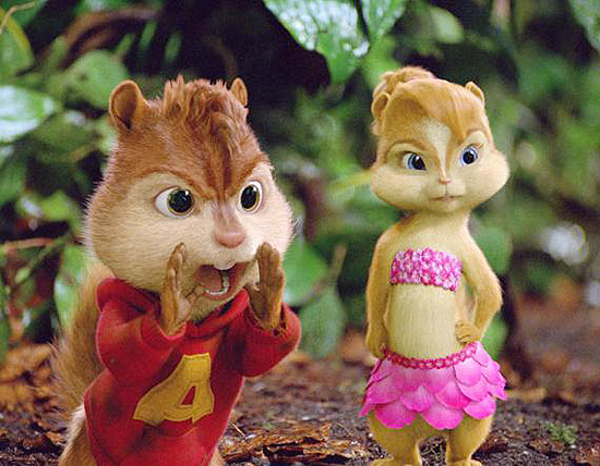 "Alvin e os Esquilos 3" (foto) liderou as bilheterias nacionais e foi o filme mais visto no último fim de semana