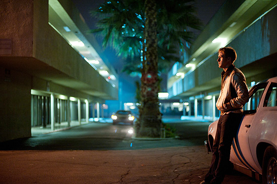 Ator Ryan Gosling em cena de "Drive"