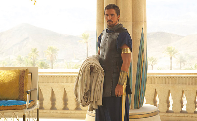 Christian Bale em cena de 'Êxodo: Deuses e Reis